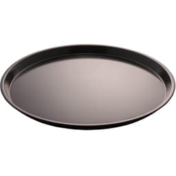 Assadeira Antiaderente Redonda 36cm Forma de Pizza Preta Aço