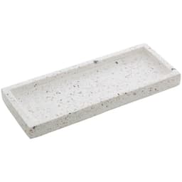 Bandeja de Mármore Terrazo Lyor Retangular 25x10x2cm Decorat
