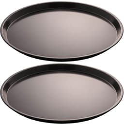 Kit 2 Formas de Pizza Redonda 36cm Assadeira Antiaderente Pr