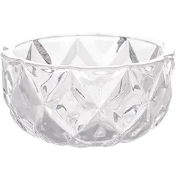 Kit 25 Molheiras de Cristal Diamond Lyor 270ml de Mesa para Restaurantes Hotéis Bowl Decorativo