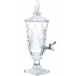 Suqueira Cristal Lyor 2L Dispenser de Bebidas Dublin 15x46cm Água Sucos Coquetéis