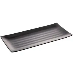 Travessa Servir Comida Japonesa Sushi Sashimi 35x16cm Retang