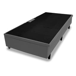 Base para Cama Box Solteiro King com Baú Lift Cinza
