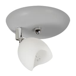 Spot De Sobrepor Para 1 Lâmpada Halopin Spt 3951 Cor Prata