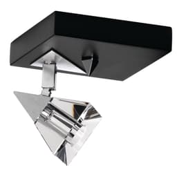 Spot De Sobrepor Para 1 Lâmpada Halopin Spt 7801 Cor Preta