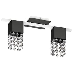 Spot De Sobrepor Para 2 Lâmpadas E27 Design Spt3282 Preta