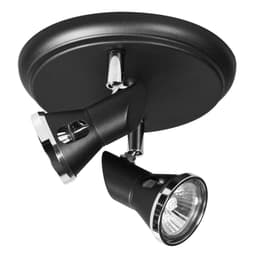 Spot De Sobrepor Para 2 Lâmpadas Gu10 Cor Spt 5602 Preta