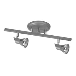 Spot De Sobrepor Para 2 Lâmpadas Gu10 Cor Spt 5702 Prata