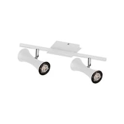 Spot De Sobrepor Para 2 Lâmpadas Gu10 Cor Spt 7912 Branca