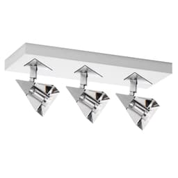 Spot De Sobrepor Para 3 Lâmpadas Halopin Spt 7803 Branca