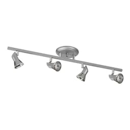 Spot De Sobrepor Para 4 Lâmpadas Gu10 Cor Spt 5704 Prata