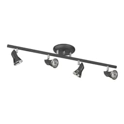 Spot De Sobrepor Para 4 Lâmpadas Gu10 Cor Spt 5704 Preta