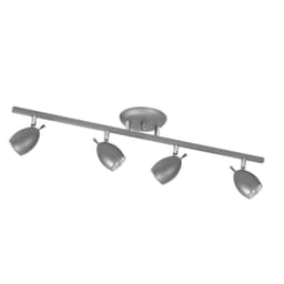 Spot De Sobrepor Para 4 Lâmpadas Gu10 Cor Spt Zo04 Prata
