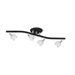 Spot De Sobrepor Para 4 Lâmpadas Halopin Spt 3964 Preta