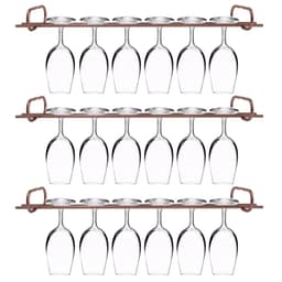 Conjunto 3 Organizadores Porta Taças 42cm Suportes Suspensos