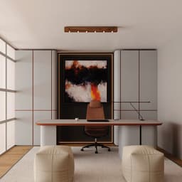 Luminária de Teto Perseu 12w Bivolt Madeira Maciça Spot