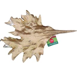 Galho Chifre de Cervo para Decoração Natalina Arranjo 48cm Magizi Dourado com Glitter