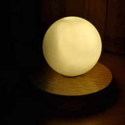 Luminária De Mesa Saulo Madeira Natural Marrom