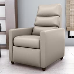 Poltrona do Papai Reclinável Maia Corino Bege