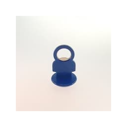 Abridor De Garrafa Em Forma de Boneco Cor Azul 9x5Cm