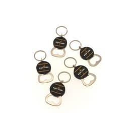 Kit 6 Chaveiros Abridor Decorativa Black Label Emborrachado