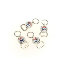 Kit 6 Chaveiros Abridor Decorativa Route 66 Emborrachado