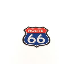 Kit 6 Porta Copos Personalizado Route 66 Emborrachado