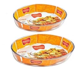 Conjunto De Assadeiras Oval Marinex 2 Peças