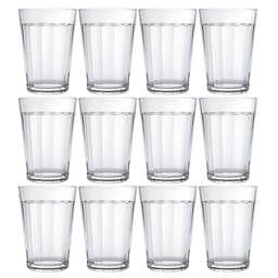 Jogo 12 Copos Americanos 190ml Nadir Copo Lagoinha De Vidro Para Café Cerveja Água Suco