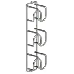 Adega de Parede Suporte para 3 Garrafas de Vinho Mini Aramado Masutti Cube