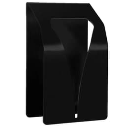 Gancho Inox Preto 5x8cm Pendurador de Toalha Mini Organize Masutti Copat