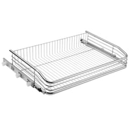 Gaveta Deslizante 570mm Aramada Fruteira em Aço Inox Corrediça para Cozinha para Frutas