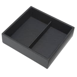 Organizador de Gaveta 19,5cmx18,5cm com 2 Divisórias POrta O