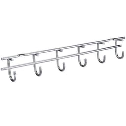 Porta Xícara Caneca de Canto Armário Suporte 6 Ganchos para Pendurar Aramado