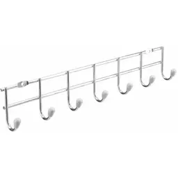 Suporte Cabideiro 7 Ganchos para Pendurar Multiuso de Parede