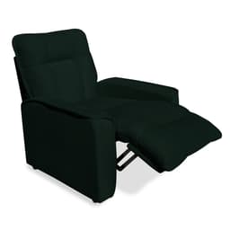 Poltrona do Papai Reclinável Manual Comfort Veludo Verde - Montanaris Decor