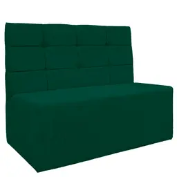 Sofá Canto Alemão Veludo Verde - Montanaris Decor