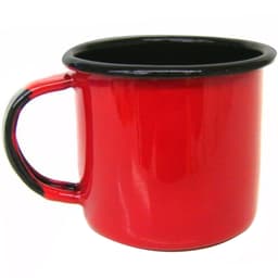 Caneca Xícara de 70ml Chá Café Esmaltadas Agata Cozinha