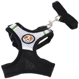 Coleira Peitoral Puppie para Cães e Gatos Tamanho G até 70Kg Preto