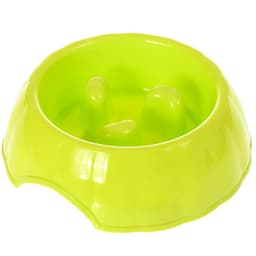 Comedouro Tigela Alimentação Lenta 18x5,5cm 350ml Verde