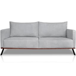 Sofa Aya 3 Lugares Para Sala De Estar 200cm Boucle 3302 Ezz