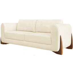 Sofa Jolie 2 Lugares 160cm Pes Boomerang Linho 211 Perola Ezz