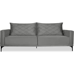Sofa Living 2 Lugares Nori 180cm Veludo Deluxe 2938 Ezz