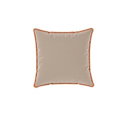 Almofada Decorativa Candy 45x45 Suede Bege e Terracota