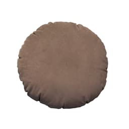 Almofada Decorativa Redonda Candy 45x45 Suede Marrom
