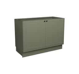 Balcão de Cozinha sem Tampo Évora 2 PT Verde Hill 120 cm