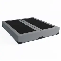 Base para Cama Box Queen Joe Linho (36x158x198) Cinza