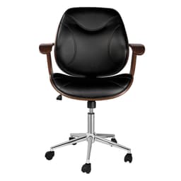Cadeira de Escritório Diretor Giratória Antonella Preta