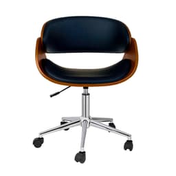 Cadeira de Escritório Diretor Giratória Pilar Preta