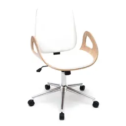 Cadeira de Escritório Diretor Giratória Teodora Branca